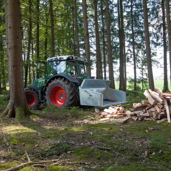 Fliegl Heckschaufel mechanisch 2000mm – Bild 2