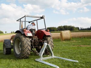 Fliegl Ballentransportgerät  Seitlich verstellbar Rohre gebogen BTGFLM000004V