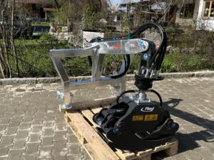 Fliegl Verladezange hydraulisch Combi 3t Rotator mit Euronorm- und Dreipunktaufnahme Kat. II VZXFLM120005