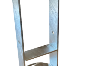Black Splitter Erdanker Pfostenträger 100mm verzinkte Träger zum Holzschutz