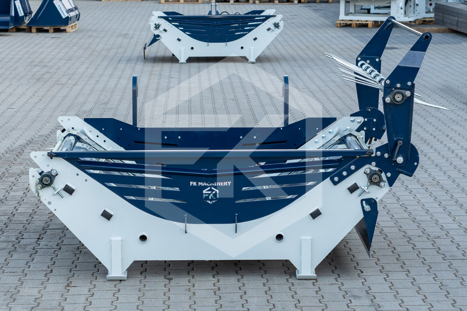 FK Machinery Rundballenabwickler mit Rotor BPBR Euroaufnahme KAT I KAT II – Bild 6