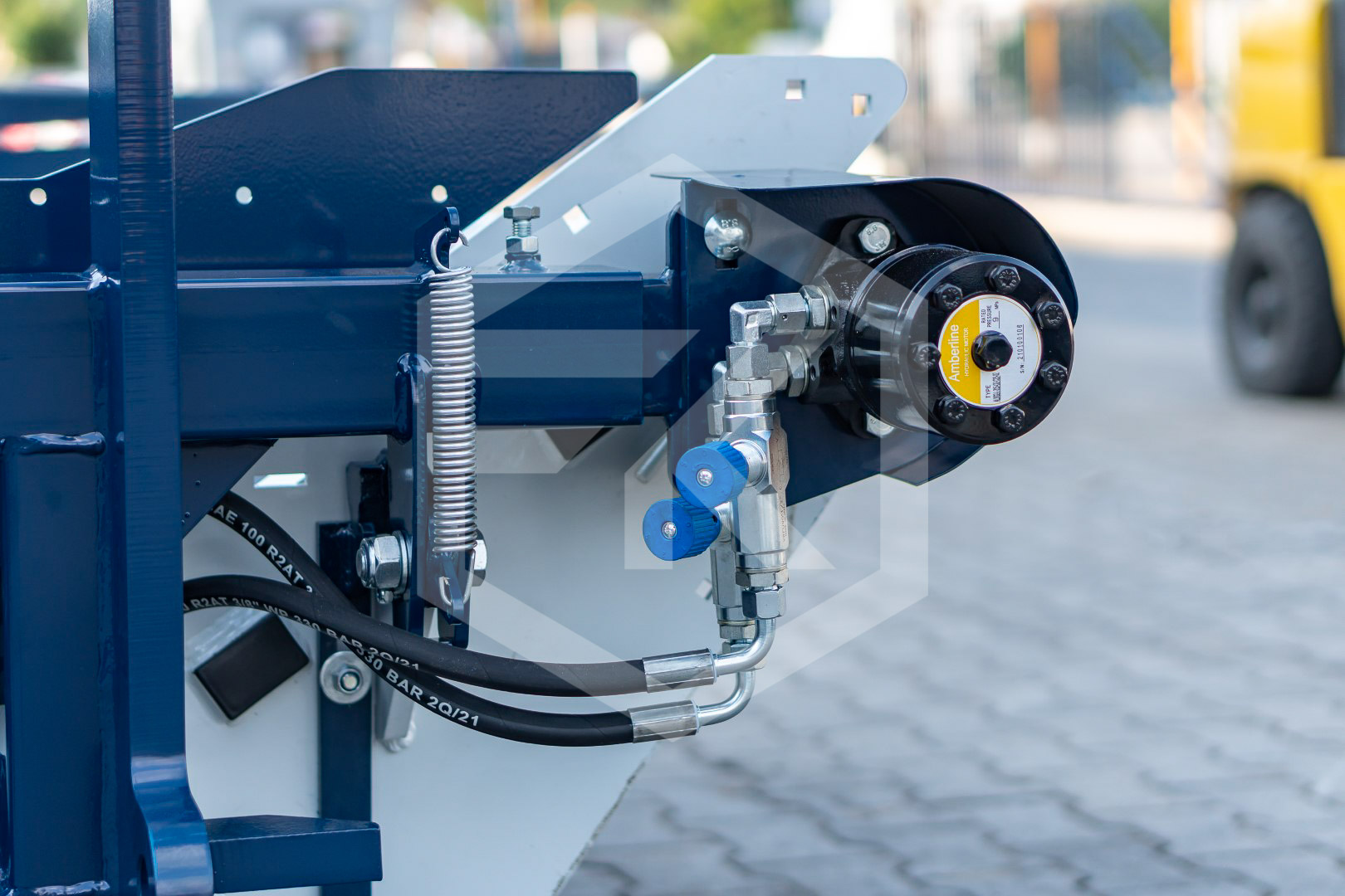 FK Machinery Rundballenabwickler mit Rotor BPBR Euroaufnahme KAT I KAT II – Bild 12