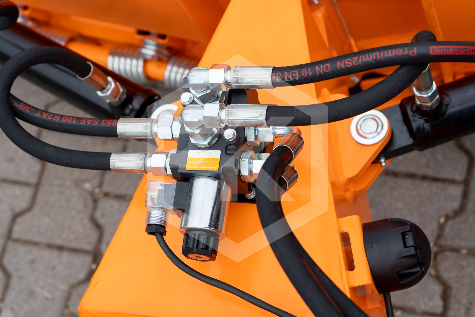 FK Machinery Schneepflug Vario Kommunal CPKV 130 Euroaufnahme Hoflader Kommunalschlepper – Bild 7
